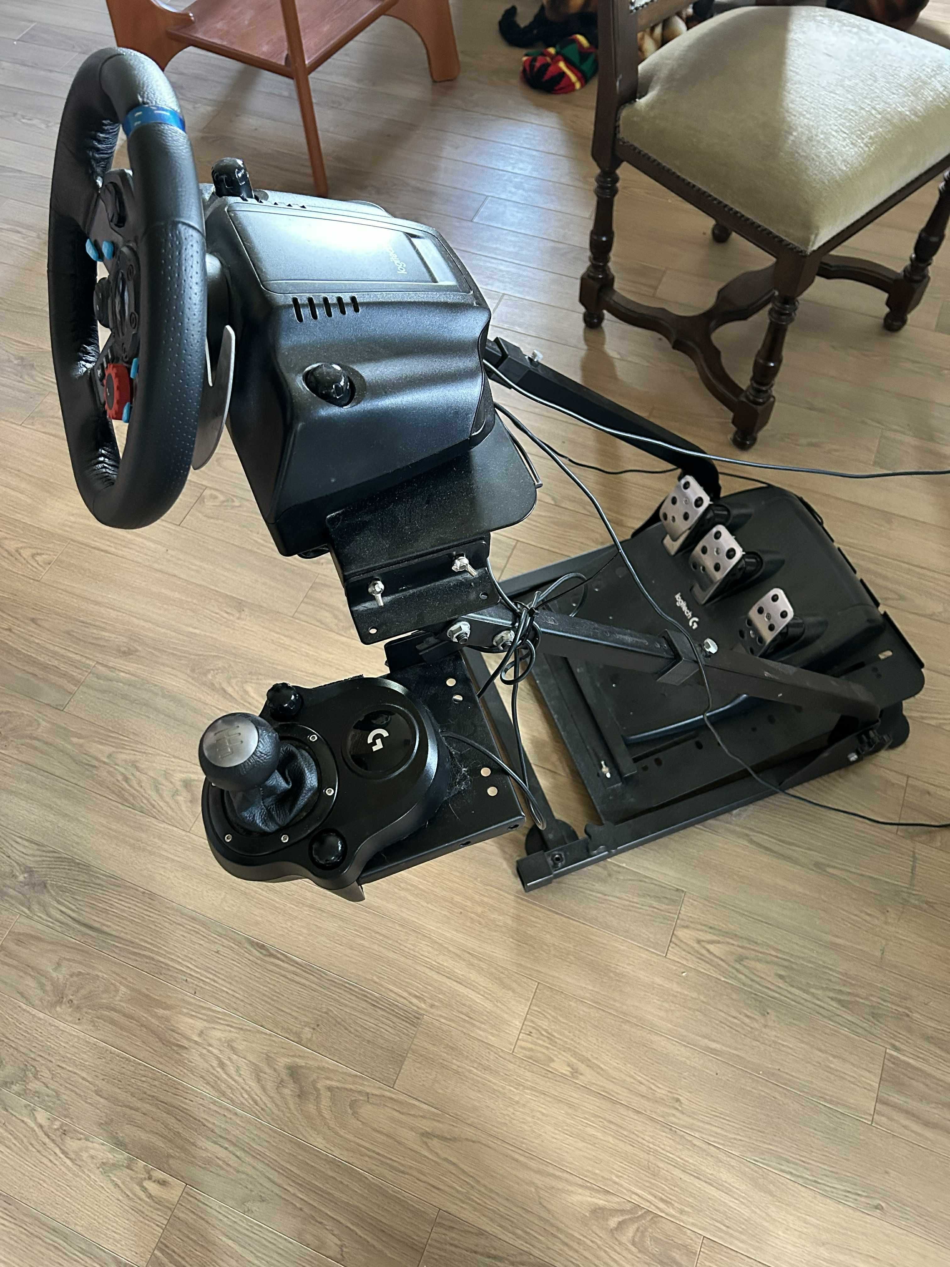 Kierownica Logitech g29 + shifter + stojak
