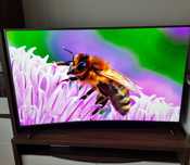 Zakup za 11 000 zł – Oddaję za 2499! 65” 4K Curved Smart TV