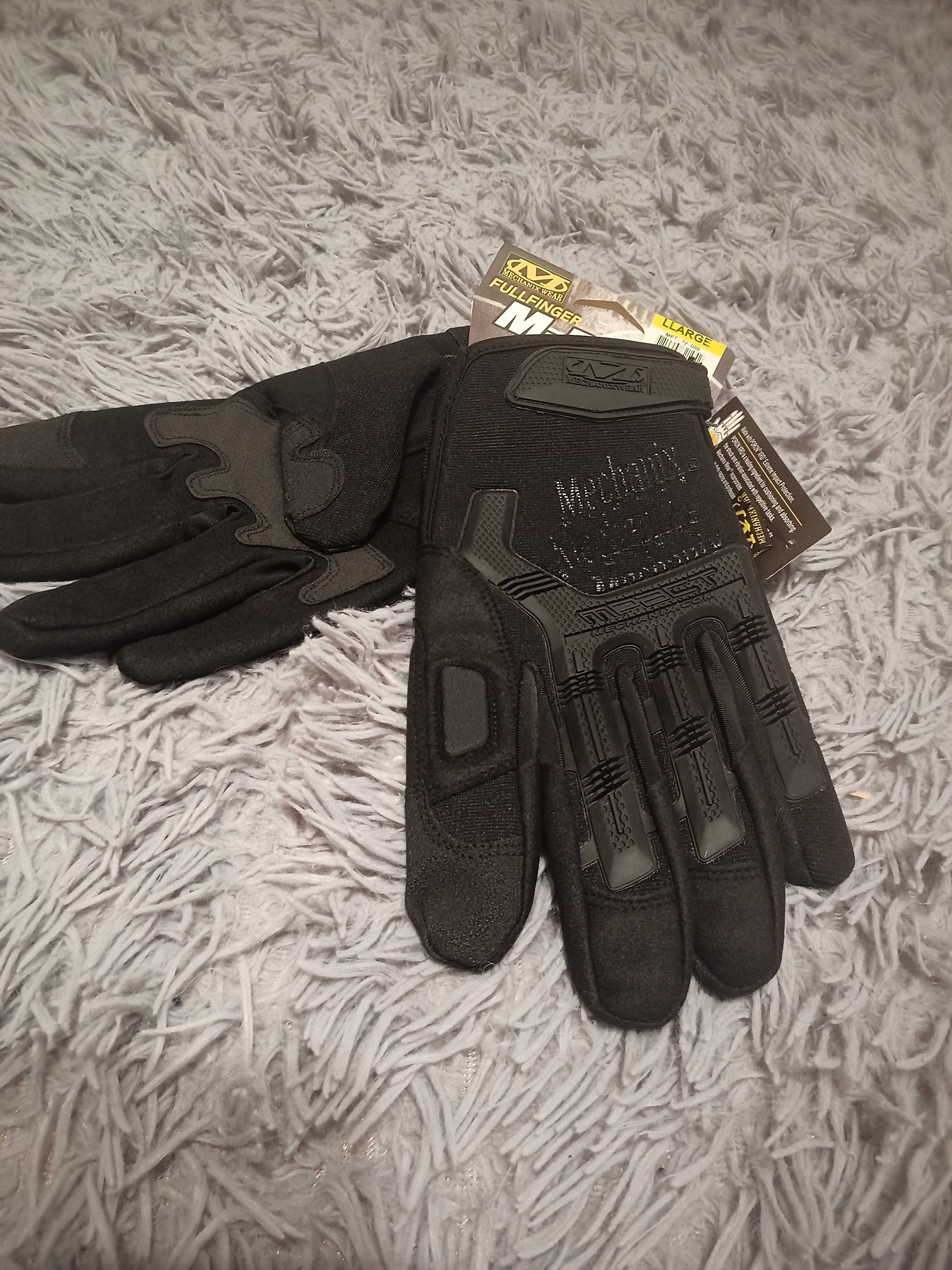 Rękawiczki Mechanix M-Pact Czarne r.M