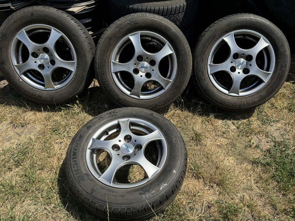 Комплект литых дисков r14 4/108 с резиной 185/65