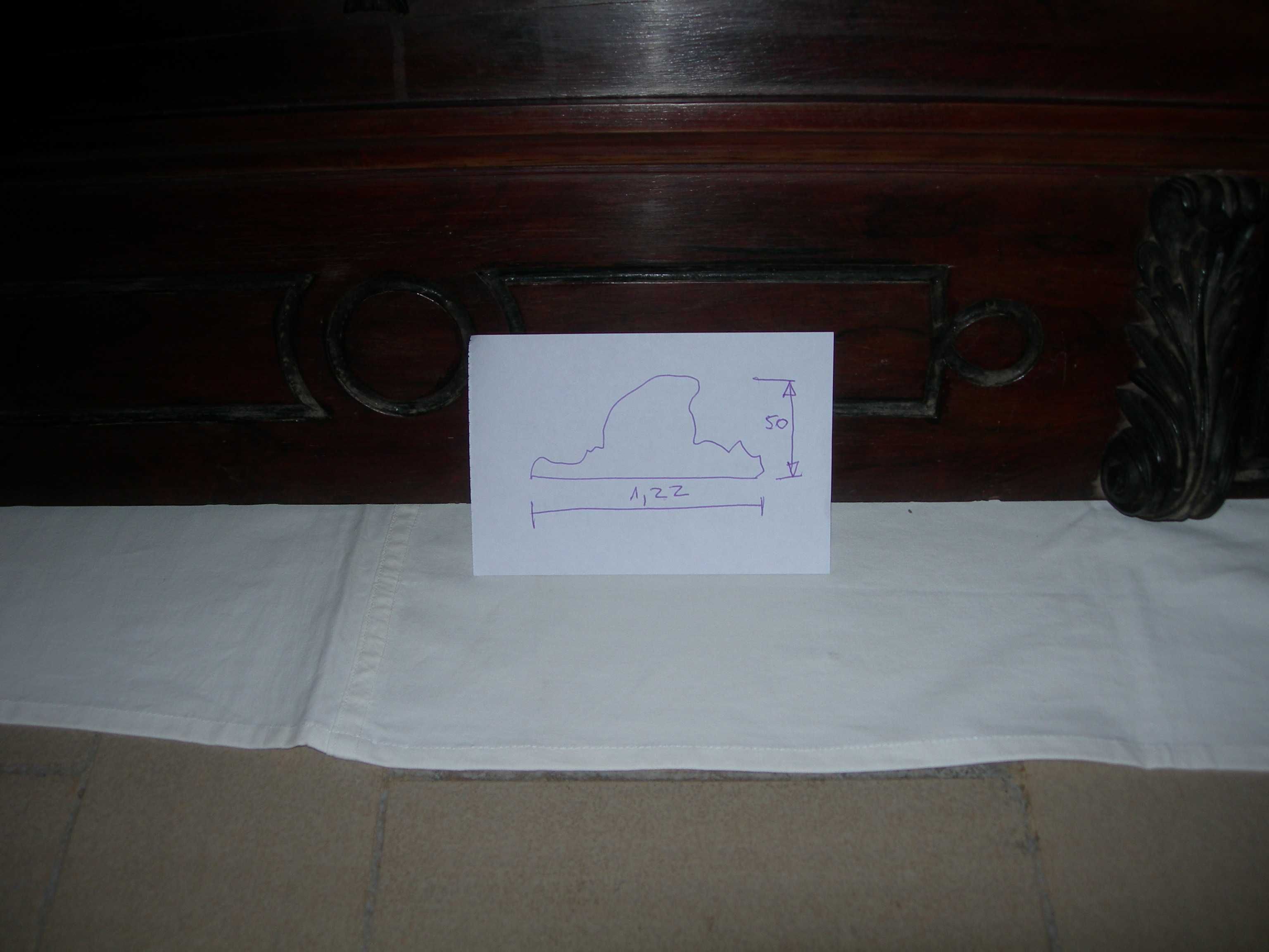 Alçado de móvel antigo