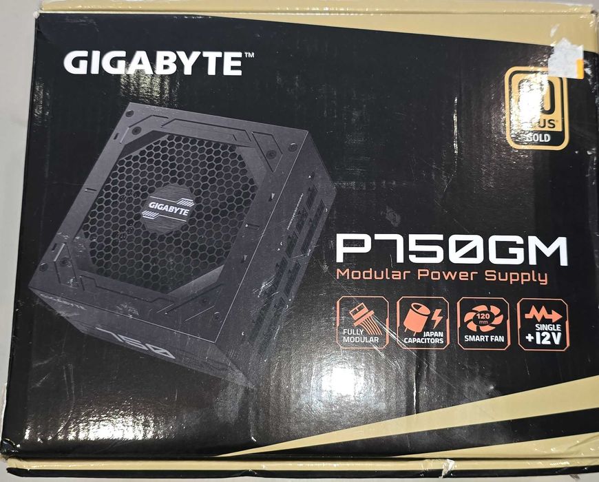 Zasilacz Gigabyte GP-P750GM 750 W 80 PLUS Gold