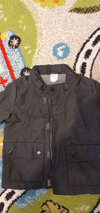 Kurtka chłopięca h&m, r. 74 ocieplana