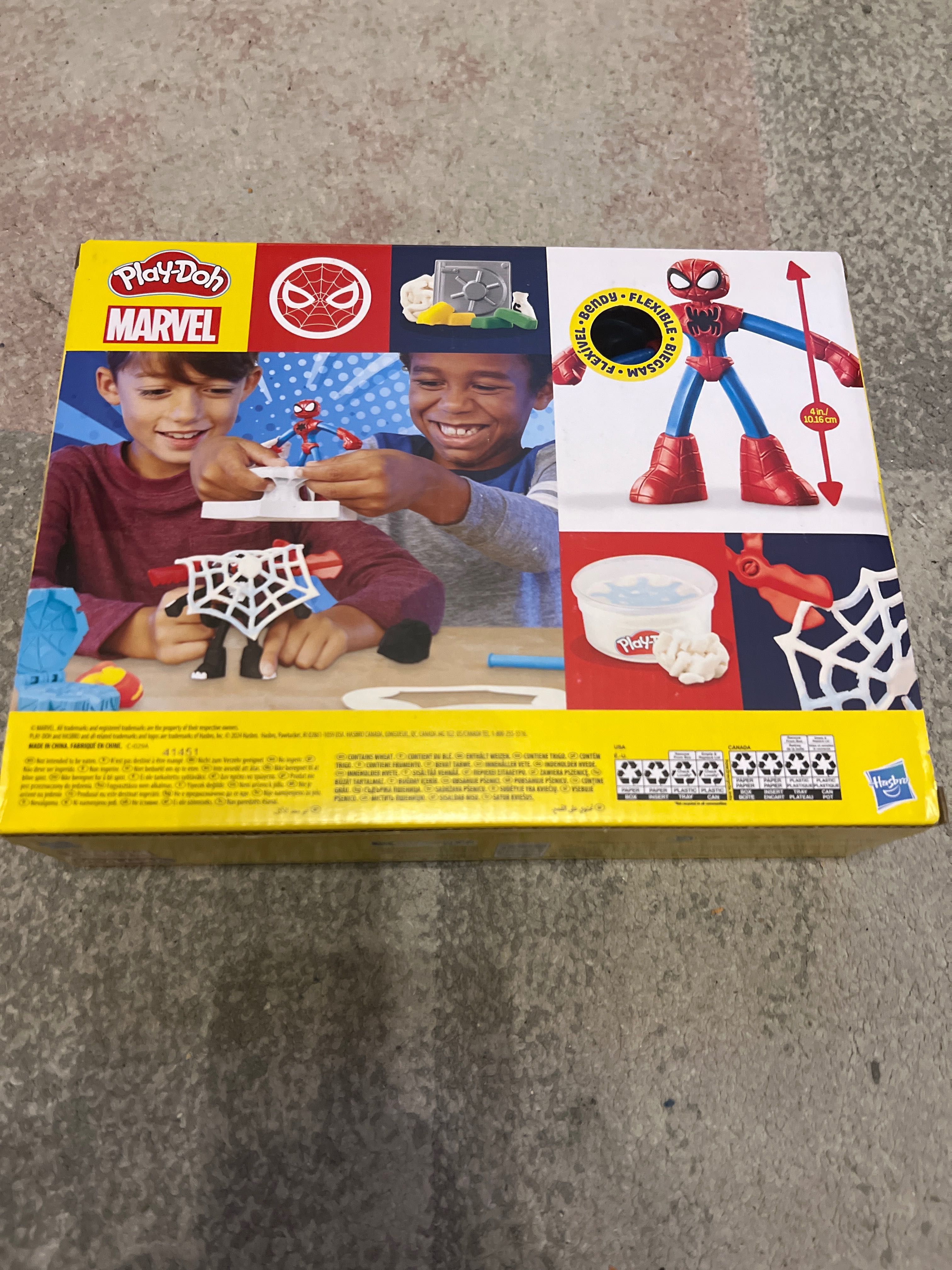 Play-Doh Marvel ,Spider- man