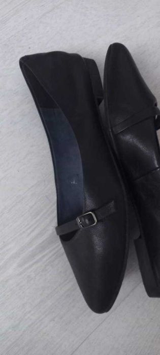 Tamaris / baleriny /buty / skóra natural. / 37