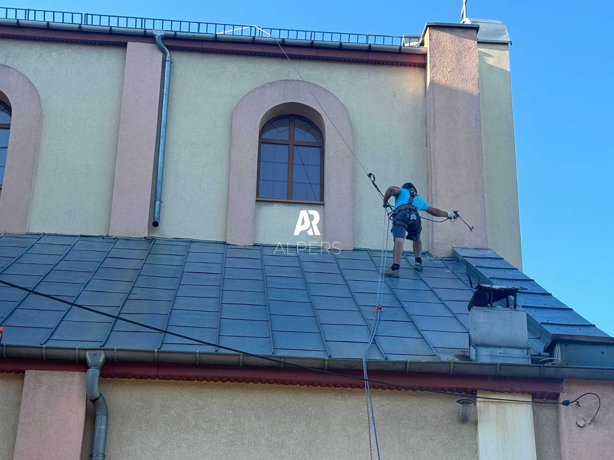 Mycie Malowanie Dachów Elewacji Czyszczenie dachu kostki dachówki