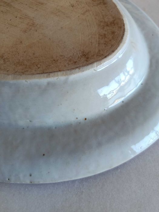 Travessa em porcelana Chinesa Séc XVIII 34 cm