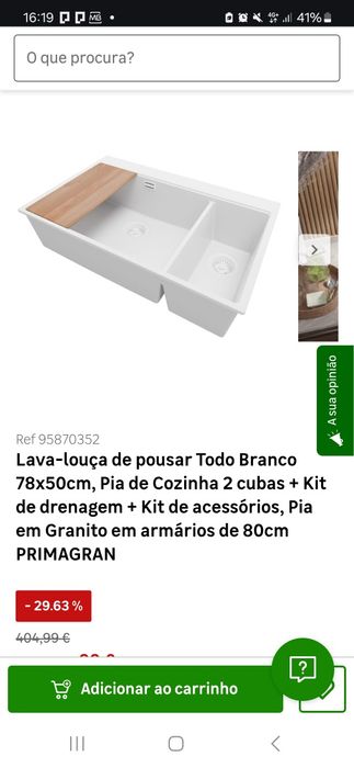 Lava loiças branco - primagram NOVO