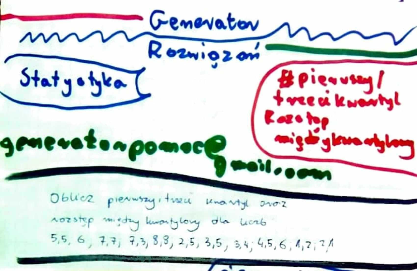 Pierwszy kwartyl, trzeci kwartyl, rozstęp międzykwartylowy
