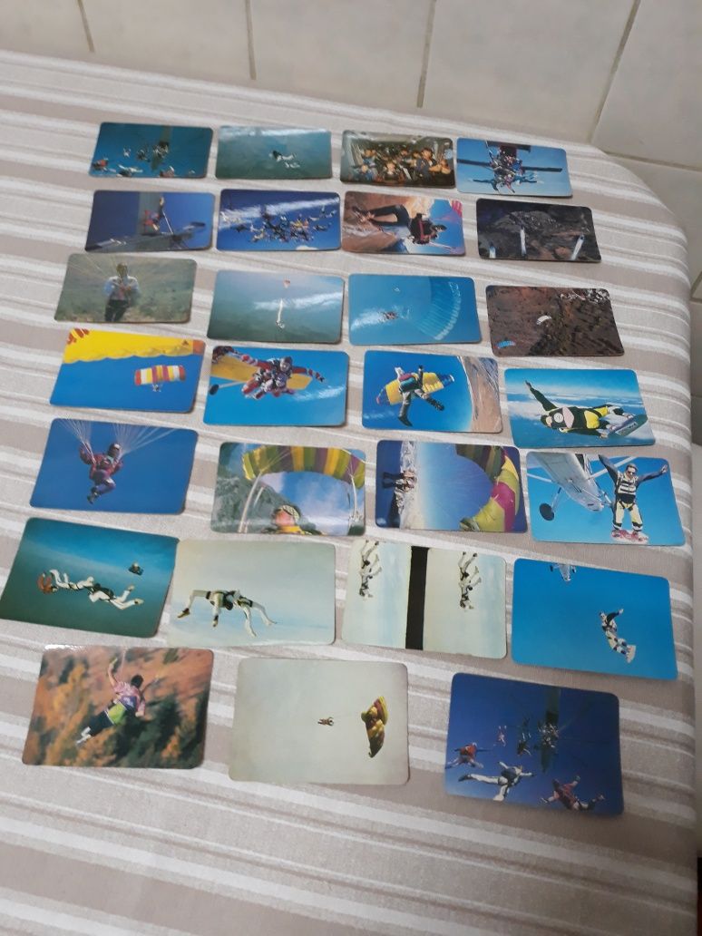 Conjunto variado de cromos