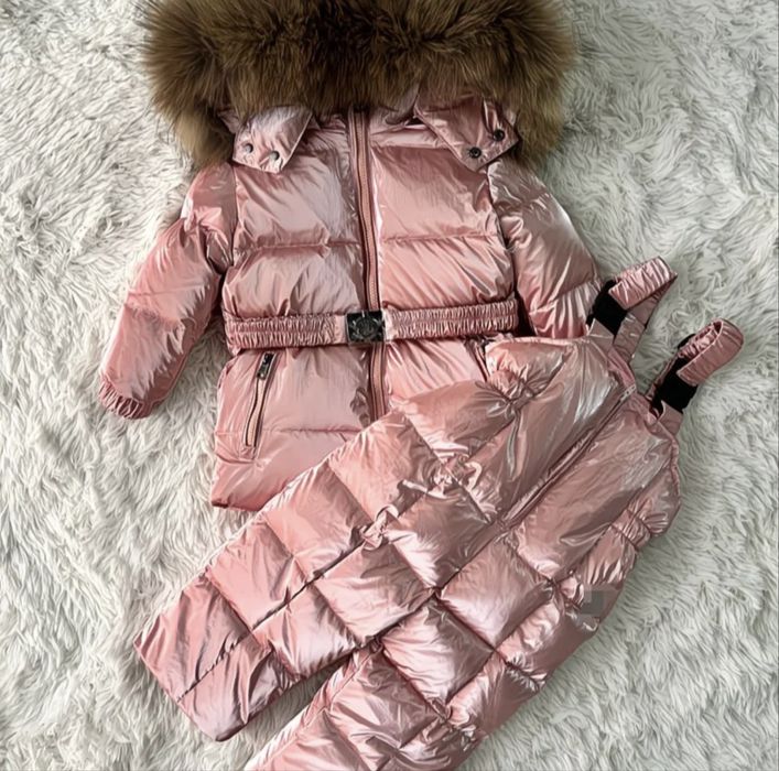 Дитячий зимовий комбінезон куртка брюки Moncler