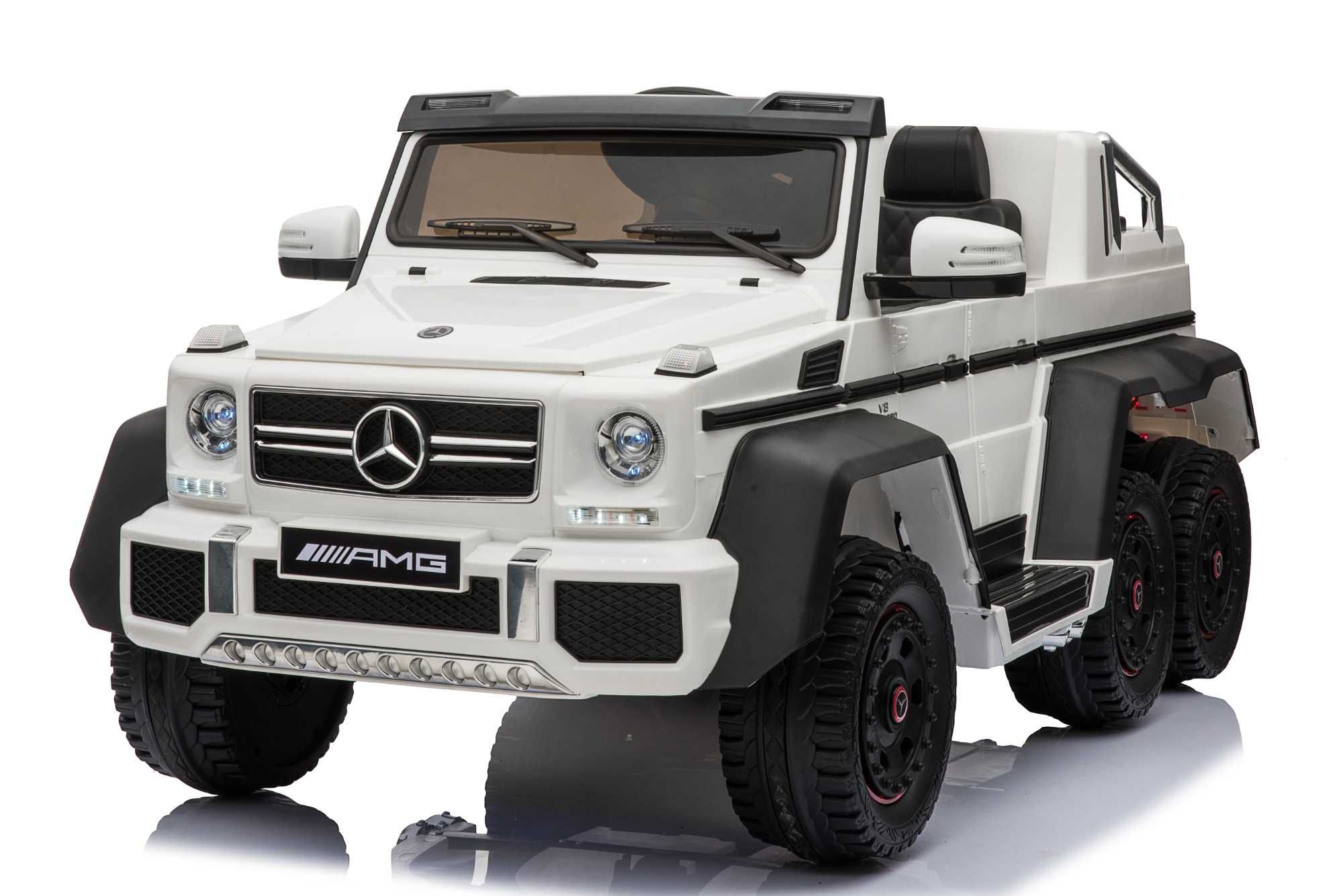 Mercedes G63 6x6 AMG do 110KG z wyświetlaczem MP4, akumulator 14AH