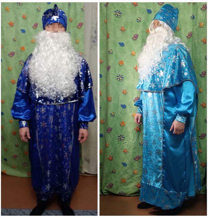 Костюм Діда Деда Мороза Снігуроньки Снегурочки Миколая Дід Дед Мороз