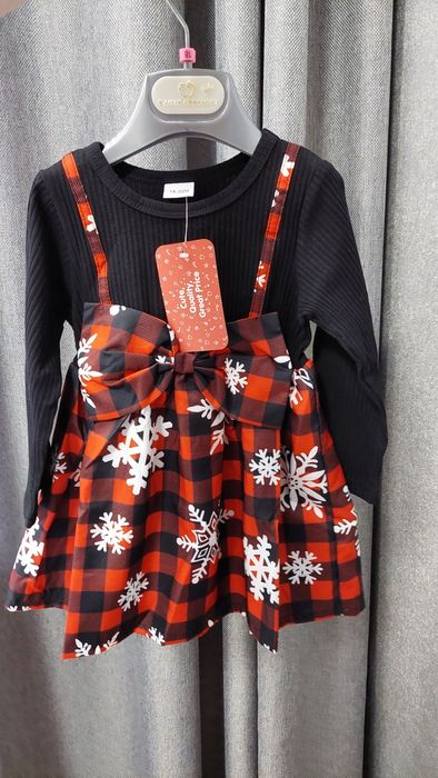 Святкова новорічна сукня для дівчинки 18-24 міс