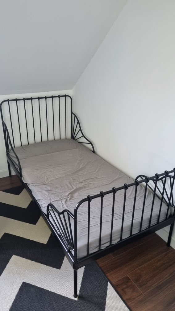 Łóżko dziecięce Ikea Minnen z materacem