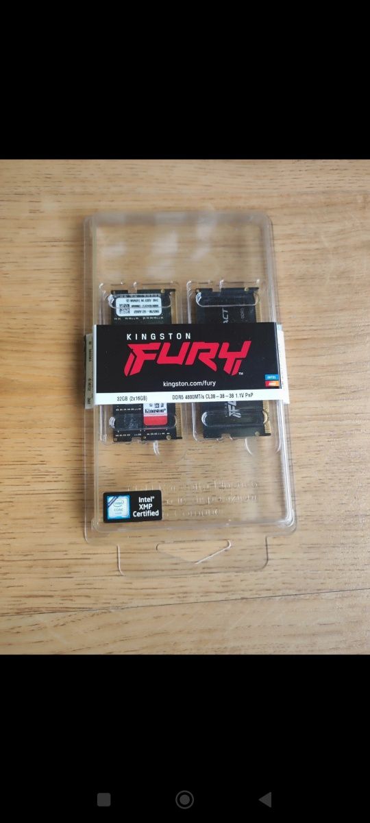 Ram ddr5 sodimm kingston 32gb 4800mt/s ddr5 cl38 2x16gb