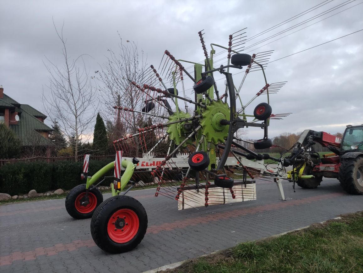 Zgrabiarka claas liner 2900 cena brutto dwugwiazdowa stan bdb