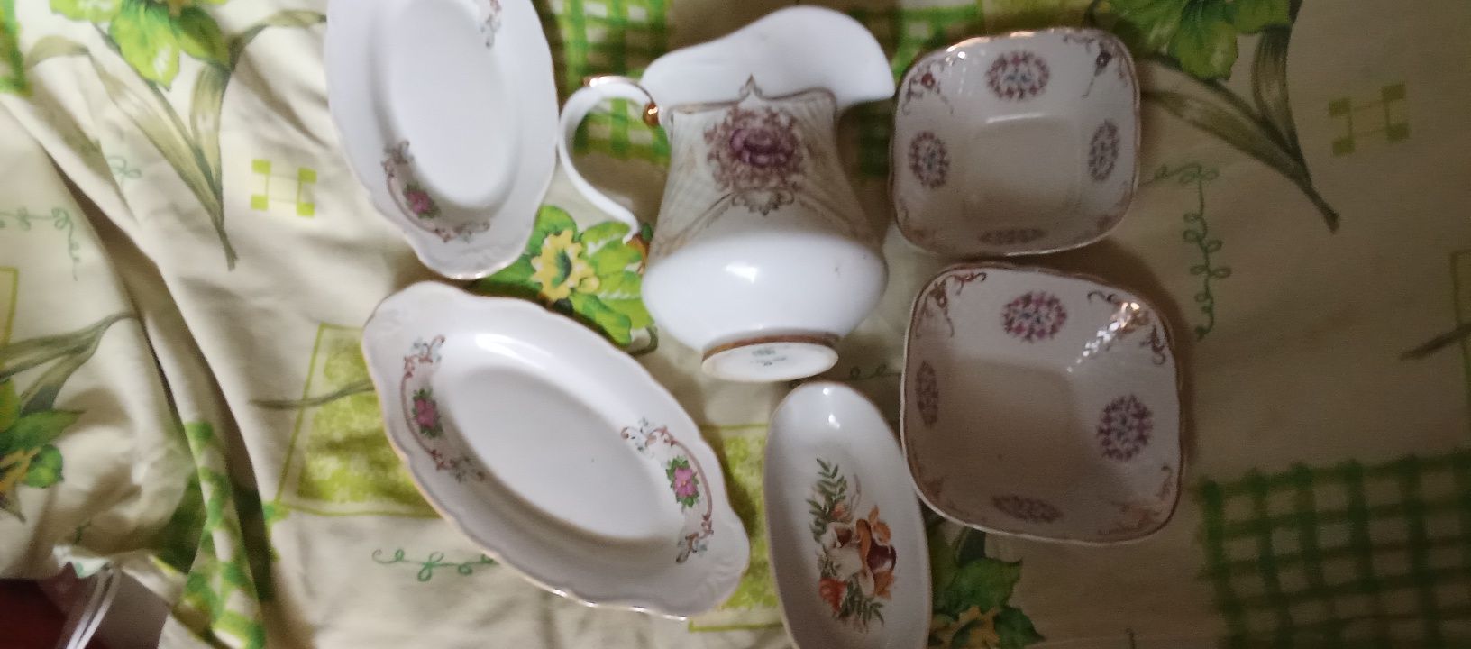 Шикарные старинные вещи для дома.Столовый сервиз.