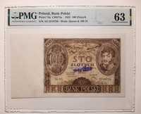 100 złotych 1932 PMG63