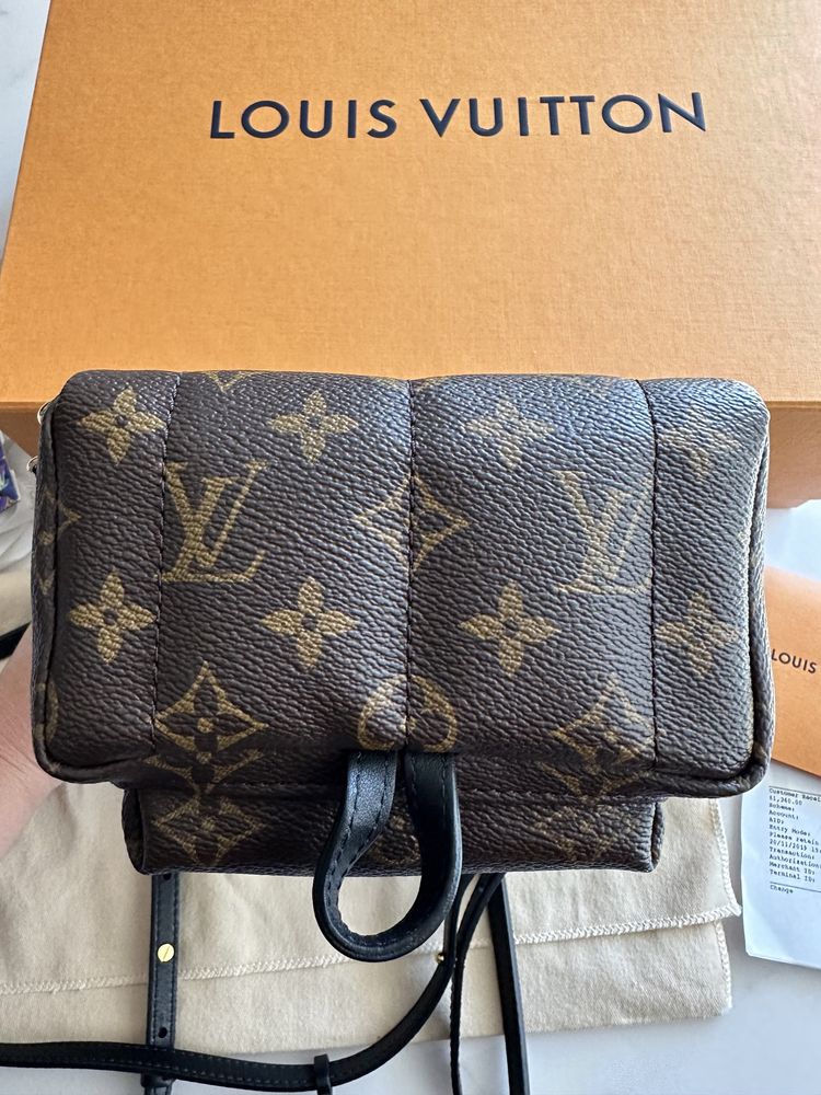 Plecak Louis Vuitton Palm Spring Mini jak nowy kopia rachunku