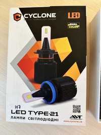 Лампи світлодіодні LED h7 Cyclone