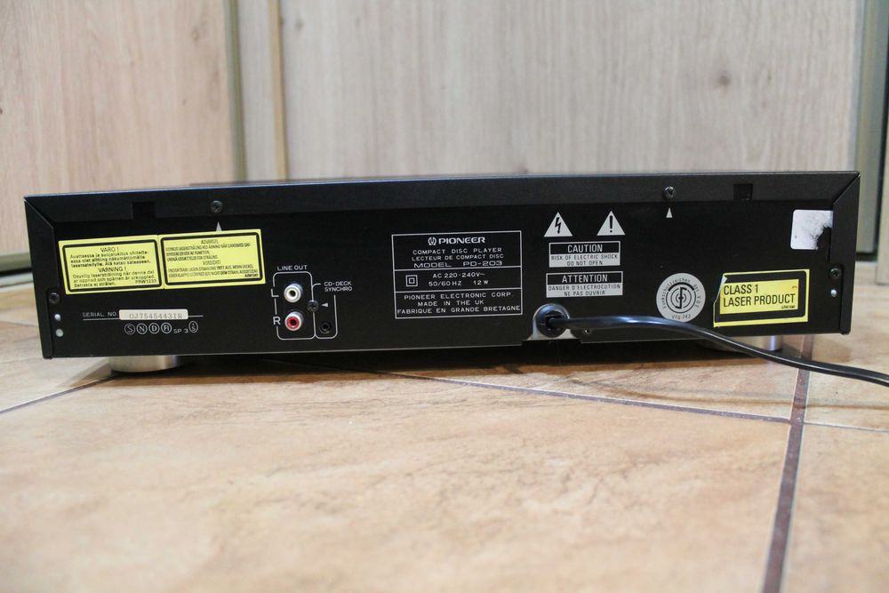 Odtwarzacz CD Pioneer PD-203 uszkodzony
