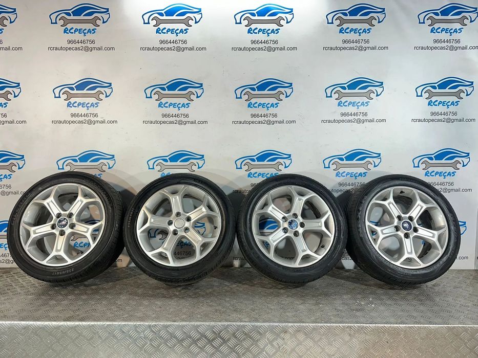 .Conjunto Jantes 17 Originais Ford 7S7J-1007-AA 5x108 7.5J ET55