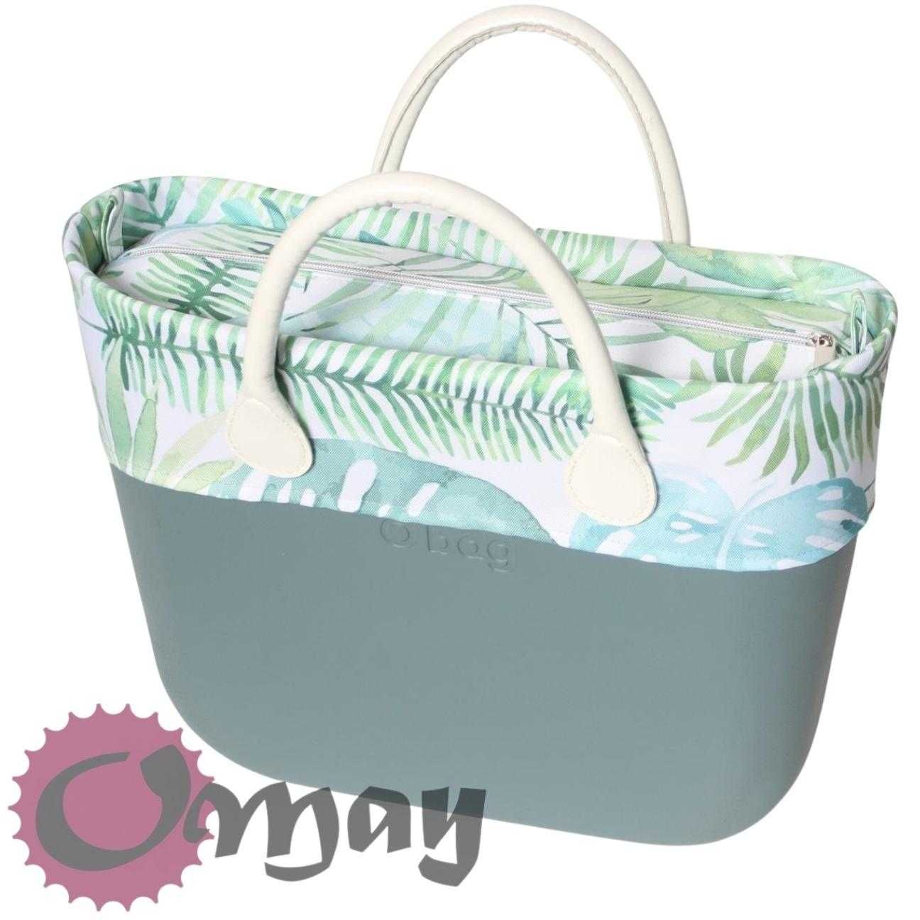 organizer OBAG STANDARD + OPASKA liście monstera OMAY