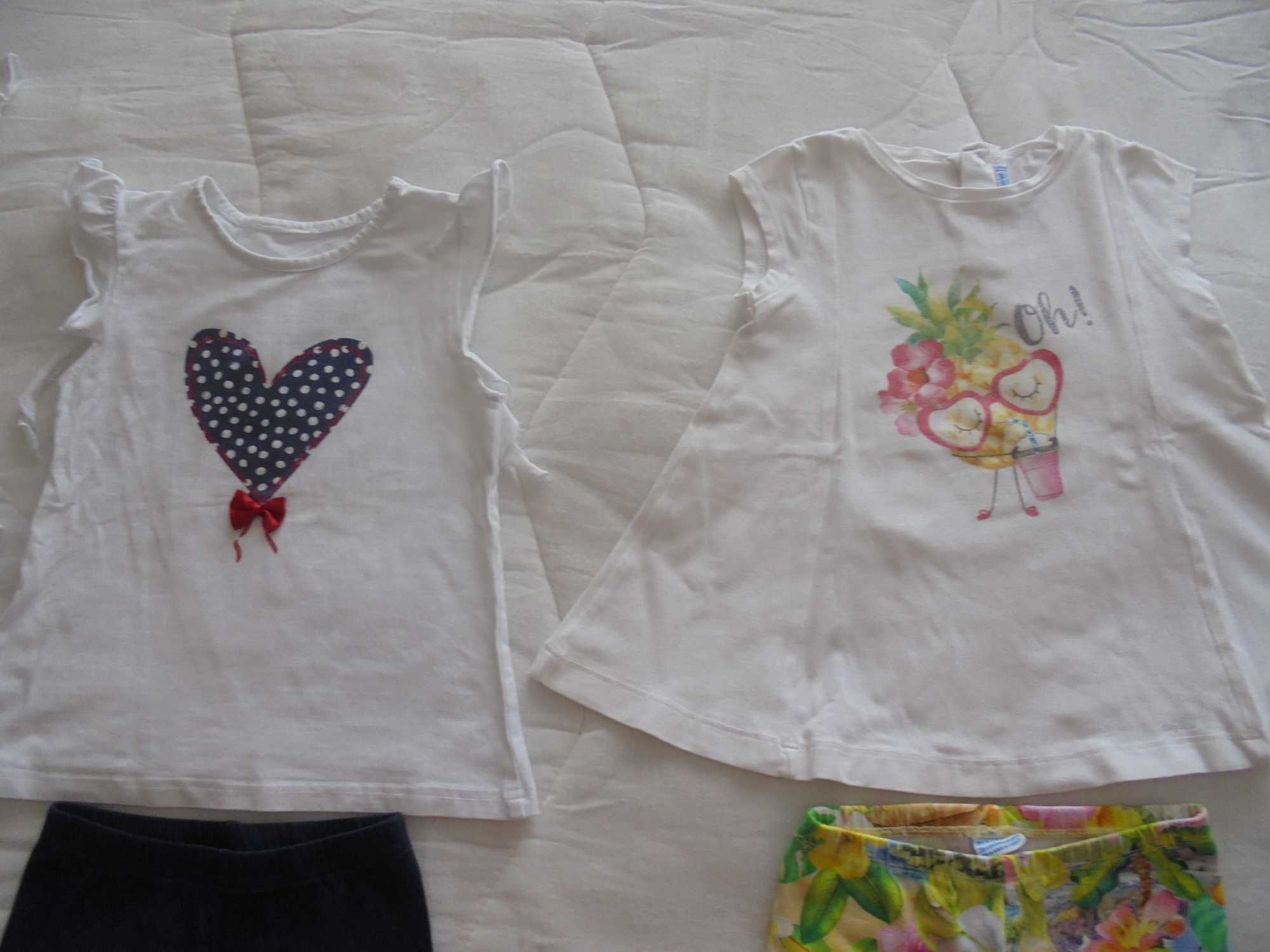 vários conjuntos de roupa de menina práticos