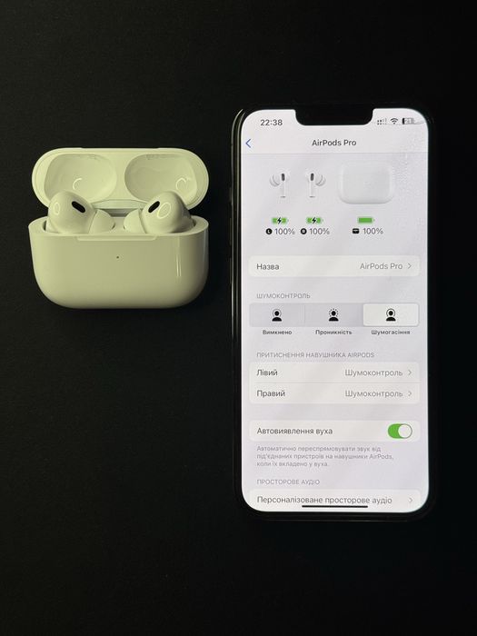 Блютуз навушники Apple AirPods Pro 2