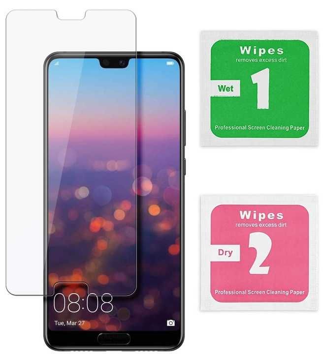 Etui Slim Matt do Huawei P20 + Szkło Hartowane