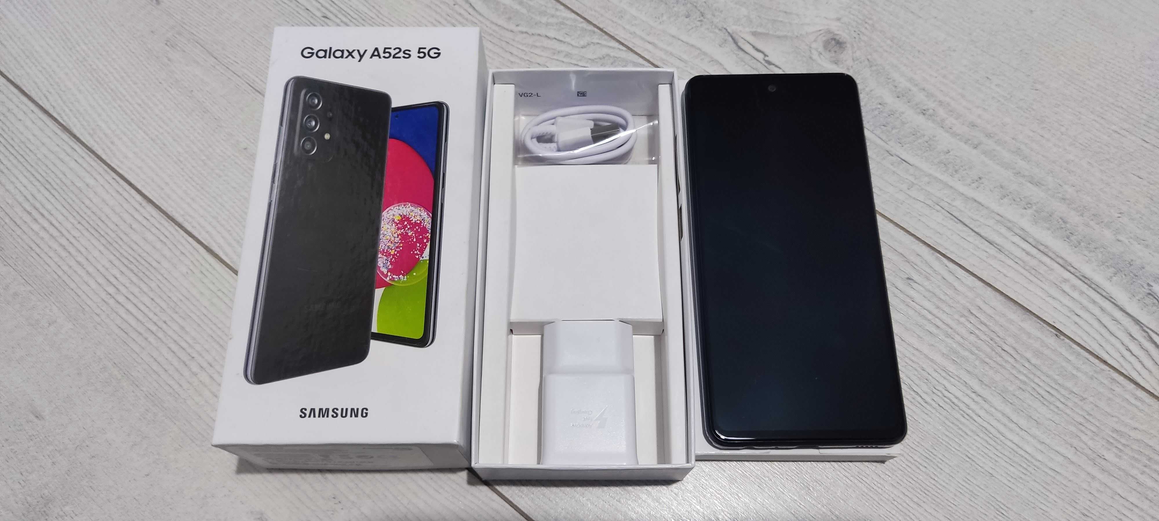 Telefon galaxy A52s  5G nowy + akcesoria