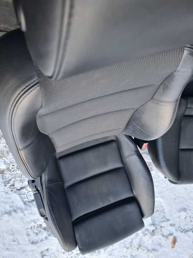 Fotele Kubełkowe Audi A4 B6 B7 S-line Kombi Podgrzewane Speed Pólskóra