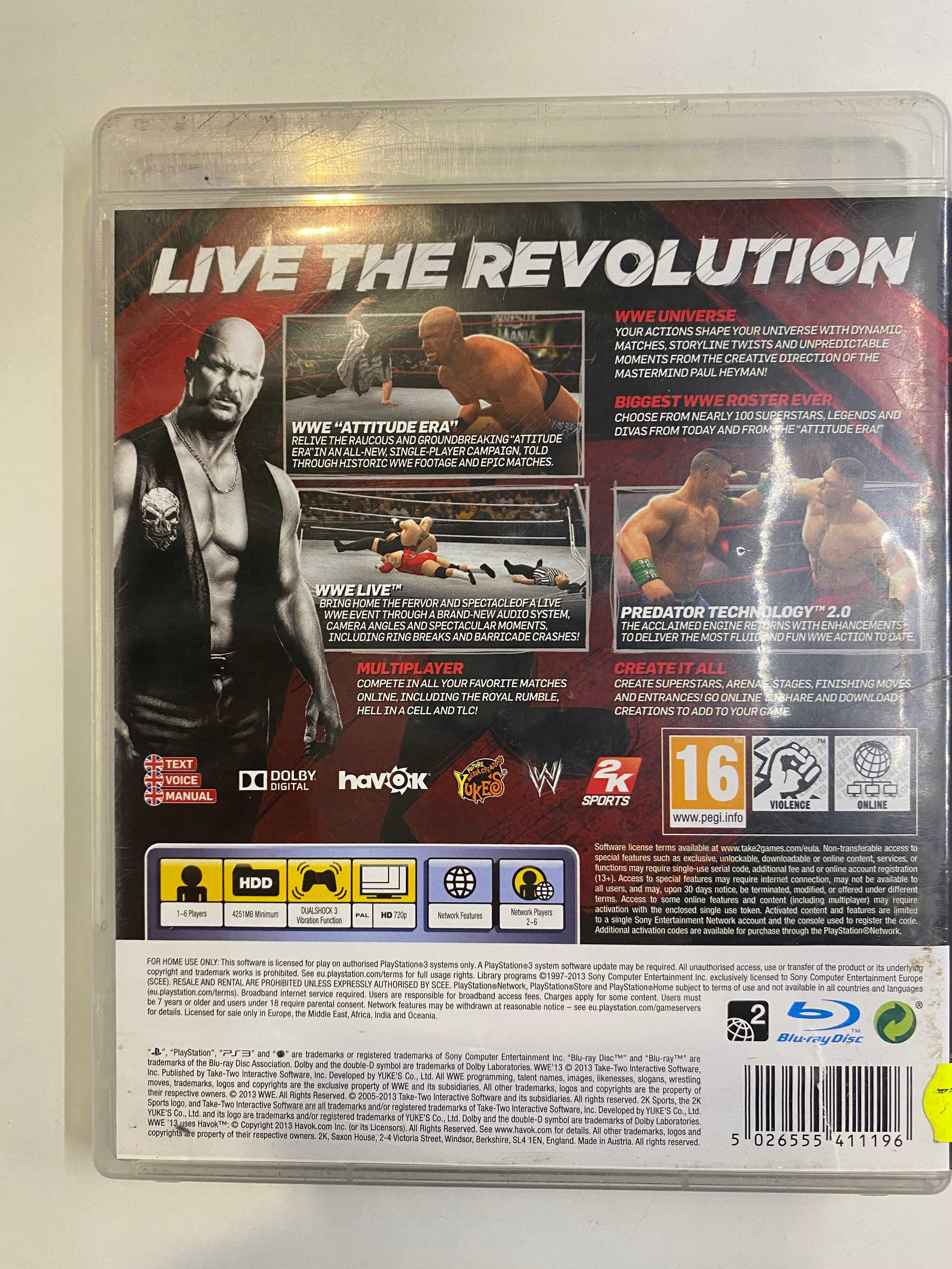WWE 13 Ps3 Sklep Ostróda