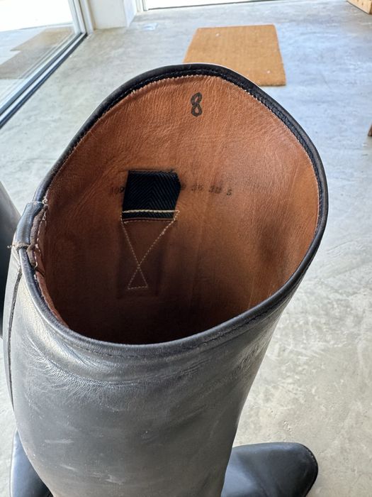 Botas de montar a cavalo