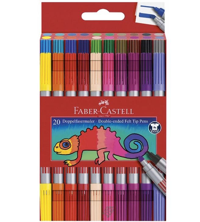 Flamastry Faber-Castell 20 szt.