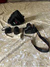 Câmera T5i (seminova) + lentes, bolsa e carregador
