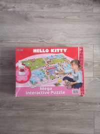 Zestaw interactive puzzle hello Kitty interaktywne figurka  zwierzęta