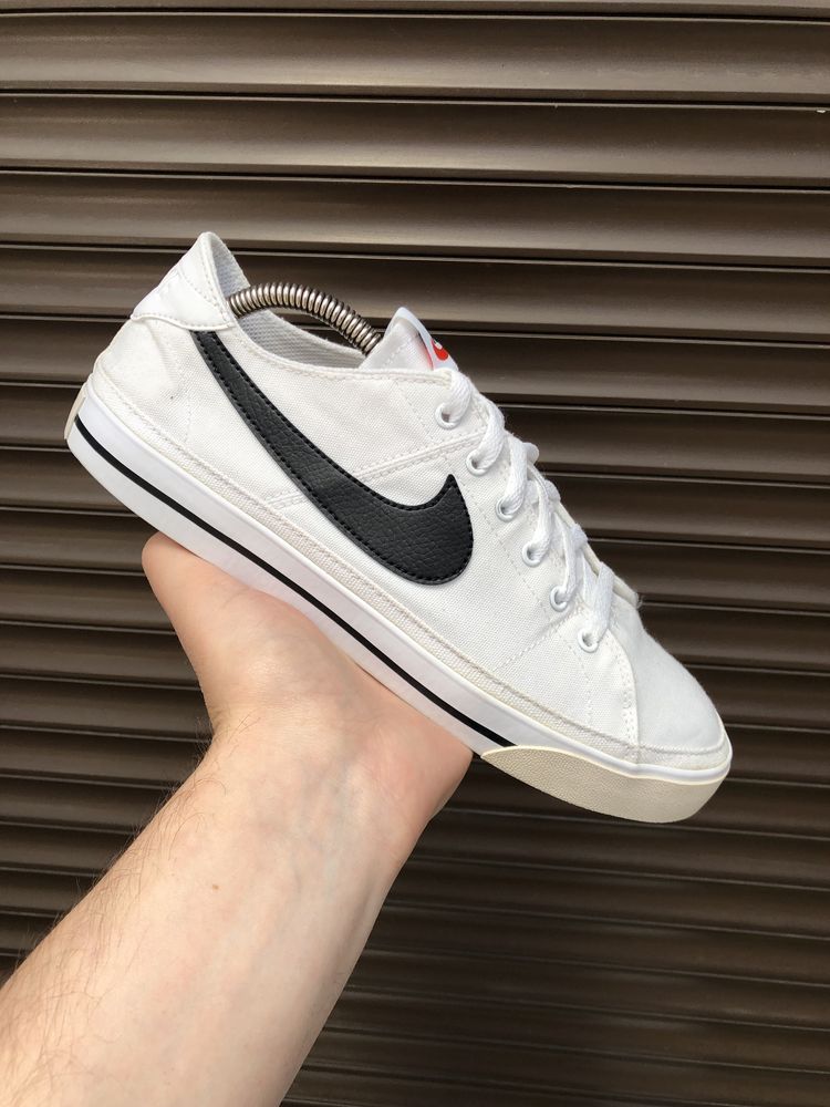 Кеди Nike Court Legacy Cnvs White 42,5р 27см кеды оригинал