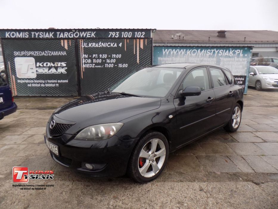 Mazda 3 !!!Targówek!!! 2.0 Benzyna, 2004 rok produkcji! KOMIS TYSIAK