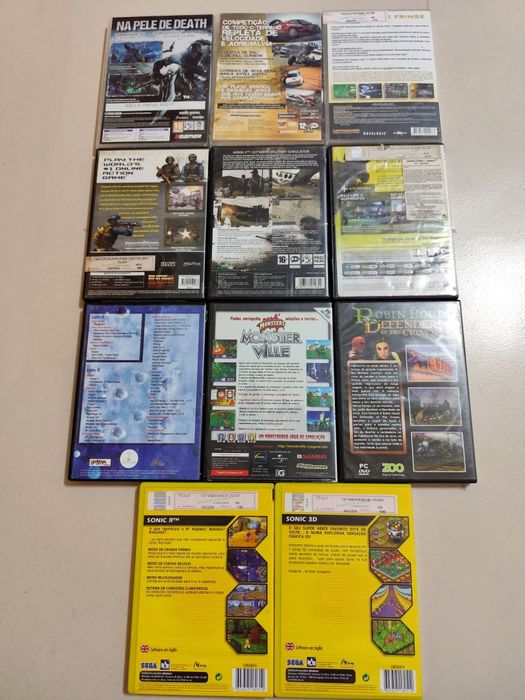 Lote de 11 jogos para PC (Darksiders II / Arma II)