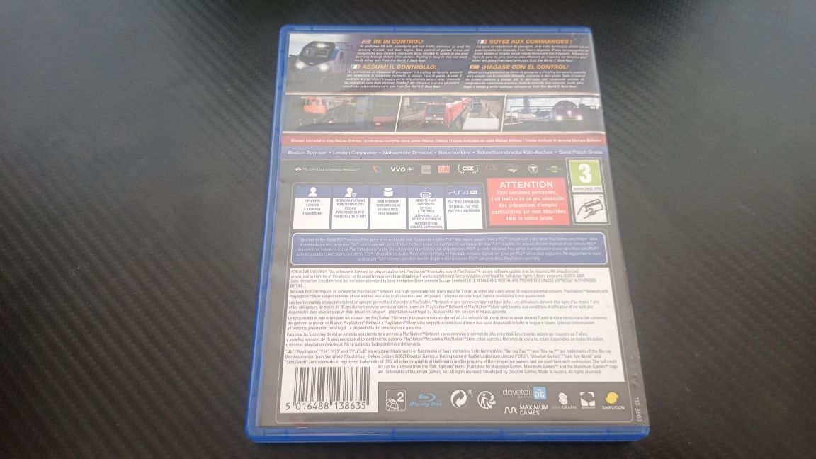 Train Sim World 2 Rush Hour Deluxe Edition eng PS4