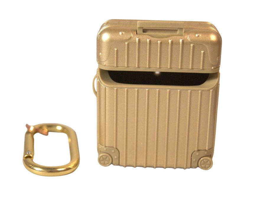 Etui na AirPods 2 generacji i 1 generacji złote