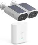 AOSU 2 kamery 2K solarne + HUB | 32GB |360 stopni | NOWE | F.VAT