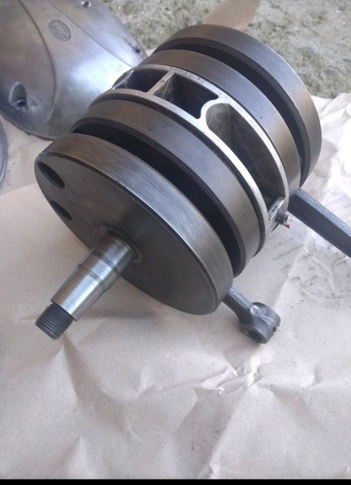 Колінвал ява, яву, чезет, Непресований