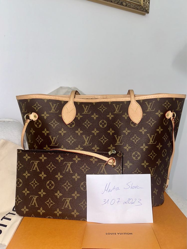 Louis Vuitton torba Neverfull MM monogram