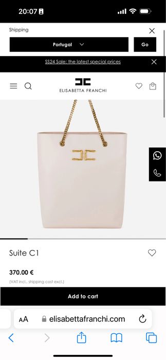 Elisabetta franchi carteira iconic