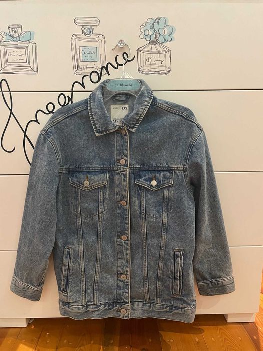 Kurtka jeansowa młodzieżowa/ damska/ oversize 36,38