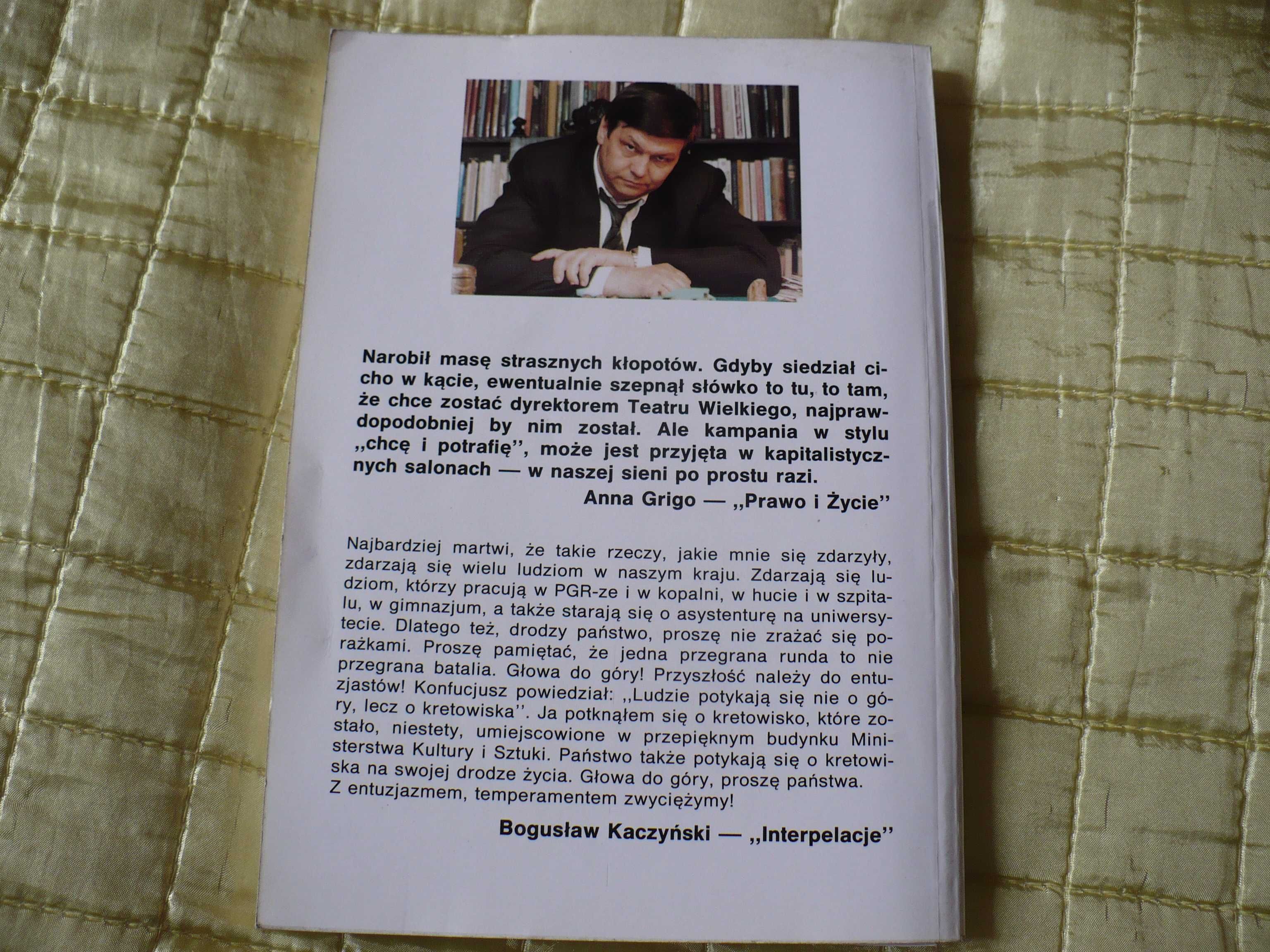 Książka " Kretowisko"- Bogusława Kaczyńskiego