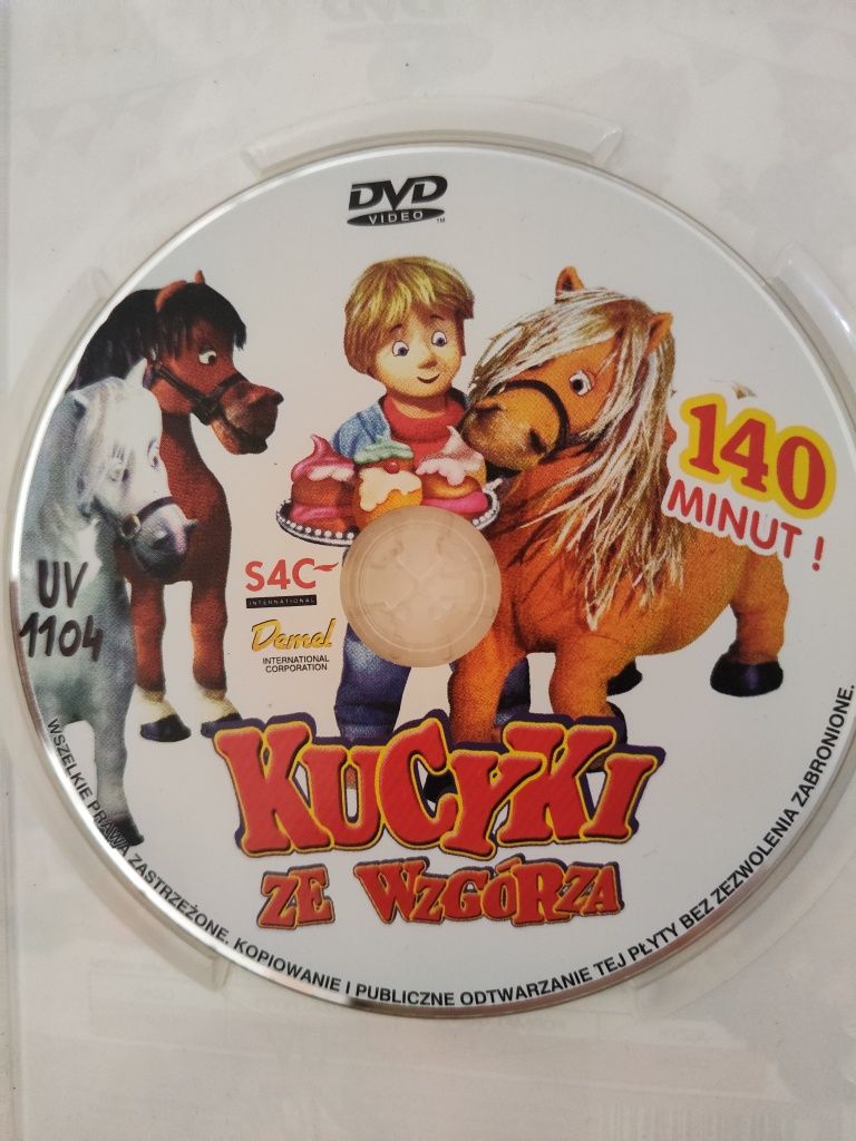 Kucyki ze wzgórza - płyta DVD